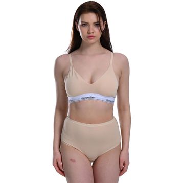 Giorgina Ferri G-007 H Berry Likralı 5'li Kutu Premium Günlük Kullanıma Uygun Yüksek Bel Kadın Külot