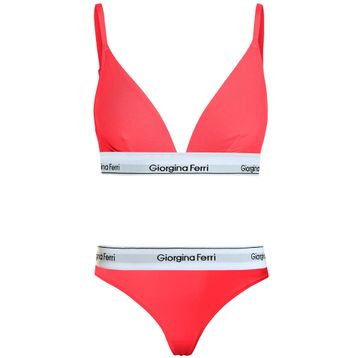 Giorgina Ferri G-255 K Barbara Günlük Kullanıma Uygun Üçgen Kadın Bralet+Tanga Külot 2’li Set