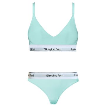 Giorgina Ferri G-256 D Günlük Kullanıma Uygun Spor Kadın Kelly Sütyen+Tanga Külot 2’li Set