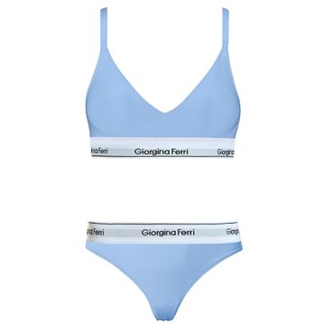 Giorgina Ferri G-256 E Günlük Kullanıma Uygun Spor Kadın Kelly Sütyen+Tanga Külot 2’li Set