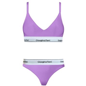 Giorgina Ferri G-256 F Günlük Kullanıma Uygun Spor Kadın Kelly Sütyen+Tanga Külot 2’li Set