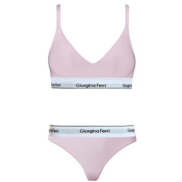 Giorgina Ferri G-256 G Günlük Kullanıma Uygun Spor Kadın Kelly Sütyen+Tanga Külot 2’li Set