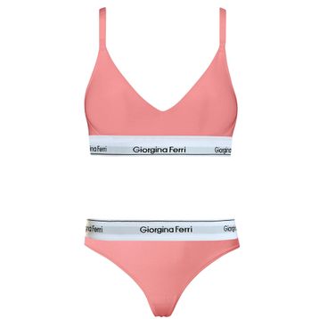 Giorgina Ferri G-256 H Günlük Kullanıma Uygun Spor Kadın Kelly Sütyen+Tanga Külot 2’li Set