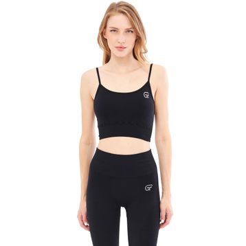 Giorgina Ferri GF-303 A Hera Yumuşak Dokulu Esnek Destekli Yoga Koşu Spor ve Günlük İp Askılı Sporcu Sütyeni
