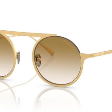 Giorgio Armani 6146 335013 47 Altın Unisex Güneş Gözlüğü