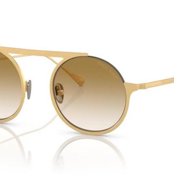 Giorgio Armani 6146 335013 47 Altın Unisex Güneş Gözlüğü