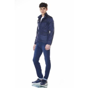 Giovane Gentile GB0764204692 Lacivert Erkek Kaban