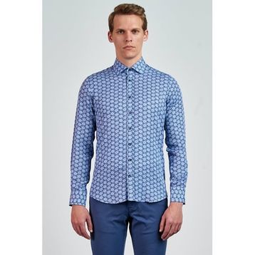 Giovane Gentile GC04CT209844 Açık Mavi Erkek Gömlek