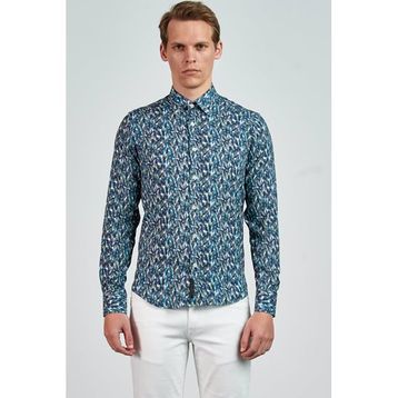 Giovane Gentile GC04GM209901 Turkuaz Erkek Gömlek