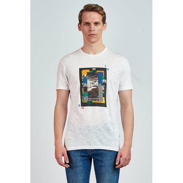 Giovane Gentile GC0653202103 Beyaz Erkek T-shirt