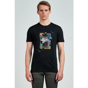 Giovane Gentile GC0653202154 Siyah Erkek T-shirt