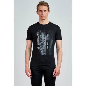 Giovane Gentile GC0653202154 Siyah Erkek T-shirt