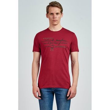 Giovane Gentile GC06GZ201851 Kırmızı Erkek T-shirt