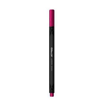 Gıpta 0.4 mm Bordo Üçgen Karton Kutu Fineliner Kalem