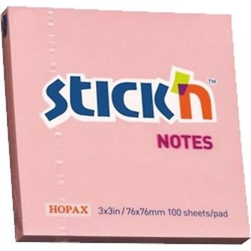 Gıpta 100 Yaprak 76 x 51 Stickn Eco Notes Pastel Pembe Note Kağıdı