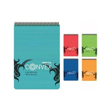 Gıpta 1396 Convex A5 Pp Kapak Spiralli Bloknot Kareli 100 Yaprak Defter