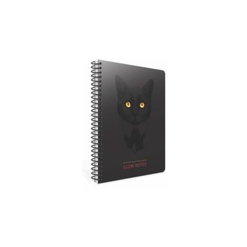 Gıpta 187663 Glow Notes Sert 120 Yaprak 17x24 cm Spiralli Defter
