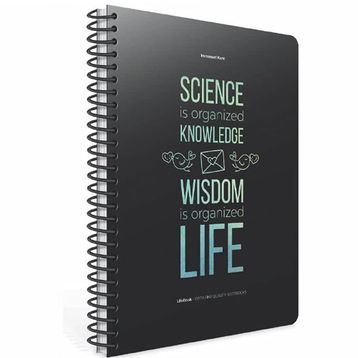 Gıpta 187698 19X26 Lıfe-Book Spiralli 100 Yaprak Çizgili Defter
