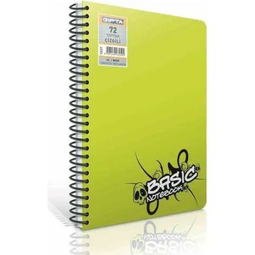 Gipta 1982 Cizgili Spiralli Defter