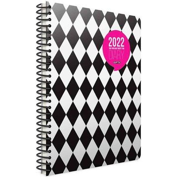 Gıpta 2022 Long Spiralli Sert Kapak 17x24 Günlük Ajanda Model-2 409-lnk