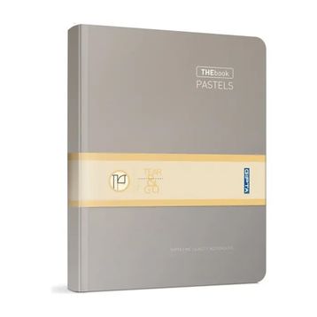 Gıpta 3485 Gri Çizgili Ciltli Defter
