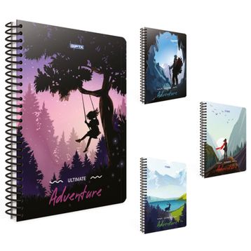 Gıpta 3844 Adventure Spiralli A4 80 Yp Kareli Defter