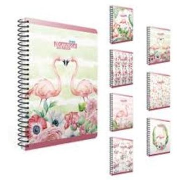 Gıpta 4174 Flamingo 100 Yaprak Sipralli Sert Kapak Kareli Defter