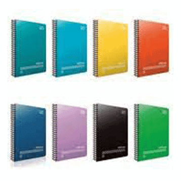 Gıpta 4936 Fresco Spiralli Pp Kapaklı 96 Yaprak Kareli Defter