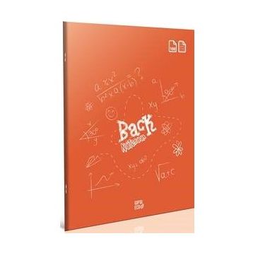 Gıpta 4982 Eko Back A4 Tel Dikişli PP Kapak 60 Yaprak Kareli Defter