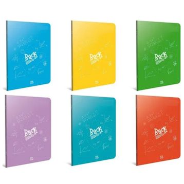 Gıpta 4990 Back Tel Dikiş Plastik Kapak Defter A5 40 YP Kareli Defter
