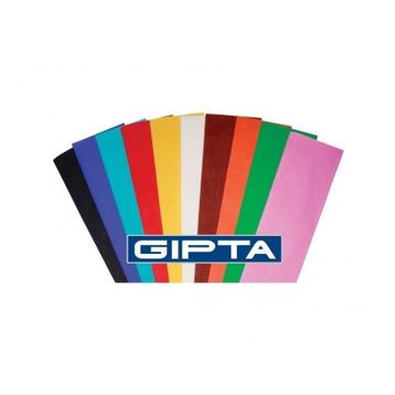 Gıpta 50x200 cm 10 Adet Kırmızı Renkli Krapon Kağıdı
