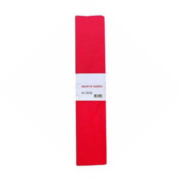Gıpta 50x200 cm 10 Adet Kırmızı Renkli Krapon Kağıdı