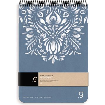 Gıpta 5526 Bloknot Thebook Blocks Spiralli Sert Kapak 17x24 100 Yaprak Çizgisiz Defter