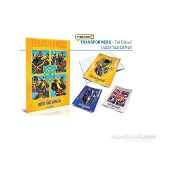 Gıpta 5761 Transformers A5 40 Yaprak Güzel Yazı Defteri
