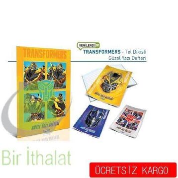 Gıpta 5761 Transformers A5 40 Yaprak Güzel Yazı Defteri