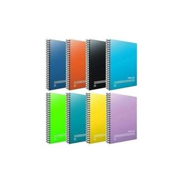 Gıpta 6398 Eko A5 Spiralli PP Kapak 100 Yaprak Çizgili Defter