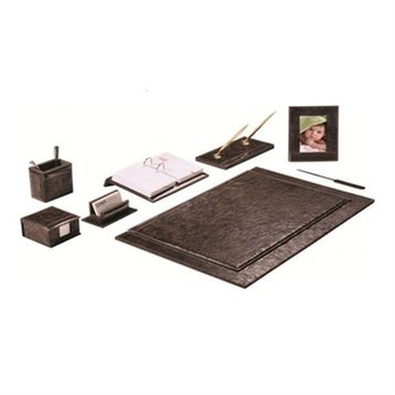 Gıpta 7128 Desktop 9 Parça Koyu Kahverengi Sümen Takımı