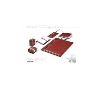 Gıpta 7130 Solid 8 Parça Kahverengi Sümen Takımı