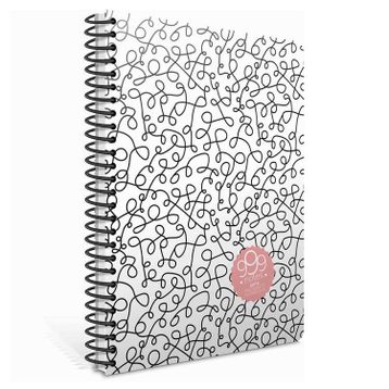 Gıpta 999 A4 80 Yaprak Çizgili Spiralli Defter