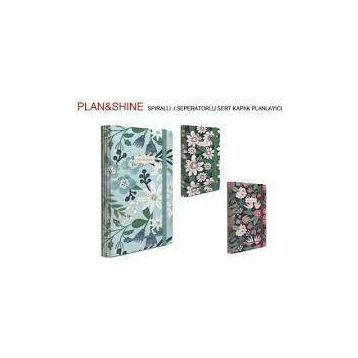Gıpta A5 120 Yaprak Planner Shine Sert Kapak Spiralli Defter