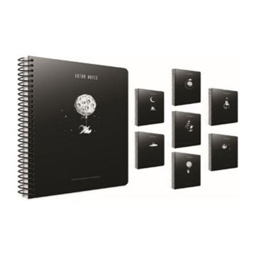 Gıpta Astro Notes Spiralli Karton Kapak A4 60 Yaprak Kareli Defter