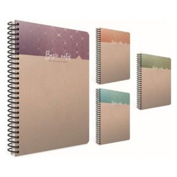 Gıpta Basic Notes Sert Kapak 19x26 cm 100-1 Yaprak Çizgili Defter