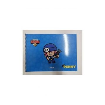 Gıpta Brawl Stars 17x24 cm 15 yaprak Resim Defteri