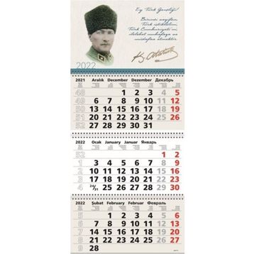Gıpta Bristol Atatürk Gemici Takvimi