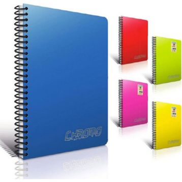 Gıpta Chrome Spiralli Pp Kapak 200 Yaprak Çizgili Defter