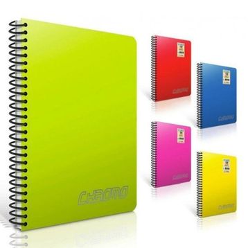 Gıpta Chromo 1347 Spiralli Çizgili Defter