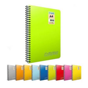 Gıpta Chromo 80 Yp. A4 Çizgili 4'lü Spiralli Pp. Kapak Defter