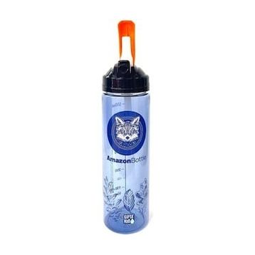 Gıpta Desenli 630 ml Amazon Tritan Pipetli Matara