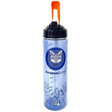 Gıpta Desenli 630 ml Amazon Tritan Pipetli Matara