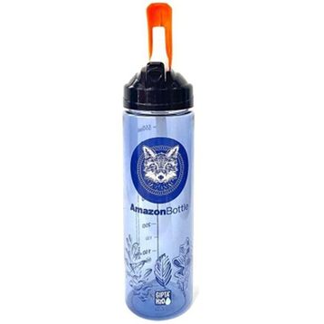 Gıpta Desenli 630 ml Amazon Tritan Pipetli Matara